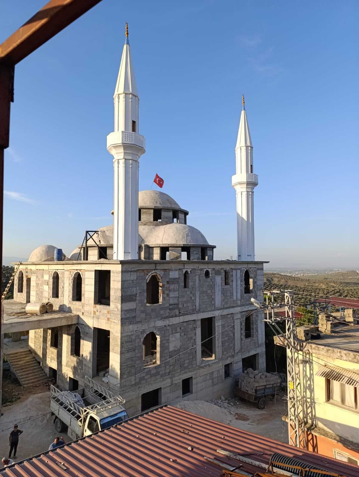 Çelik minare üretimi proje görseli